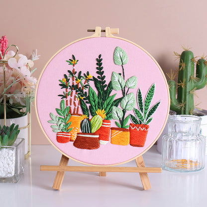 UrCustomHUB "Stitched Garden Dreams" Kit: A Blooming World in Your Hands