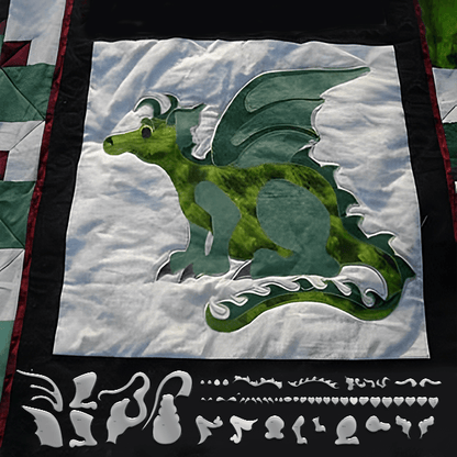 Dragon Template Ruler Set-With PDF and Instructions
