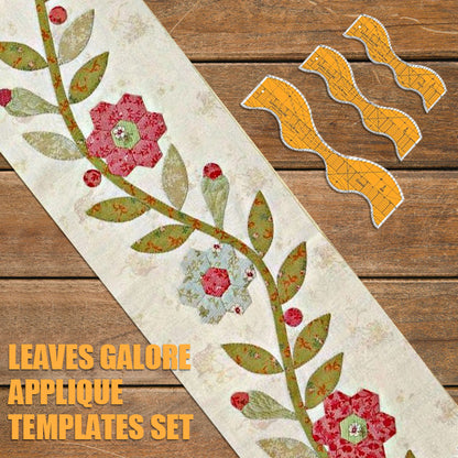 Quilt Applique - Curves Rotary Cutting Templates With Instructions