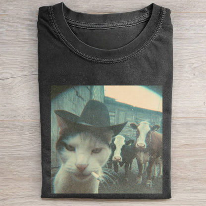 CAT MEME ICON TEE