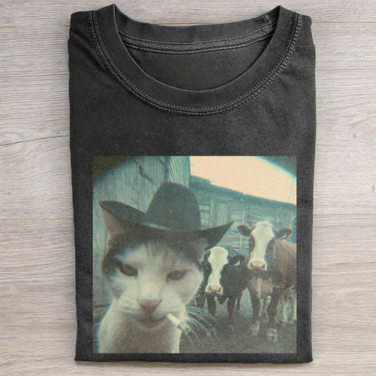 CAT MEME ICON TEE