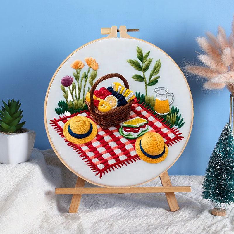 Botanical Home Embroidery Kit