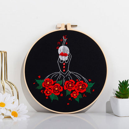 Blooming Dance Stitchwork - Themed DIY Embroidery Kits