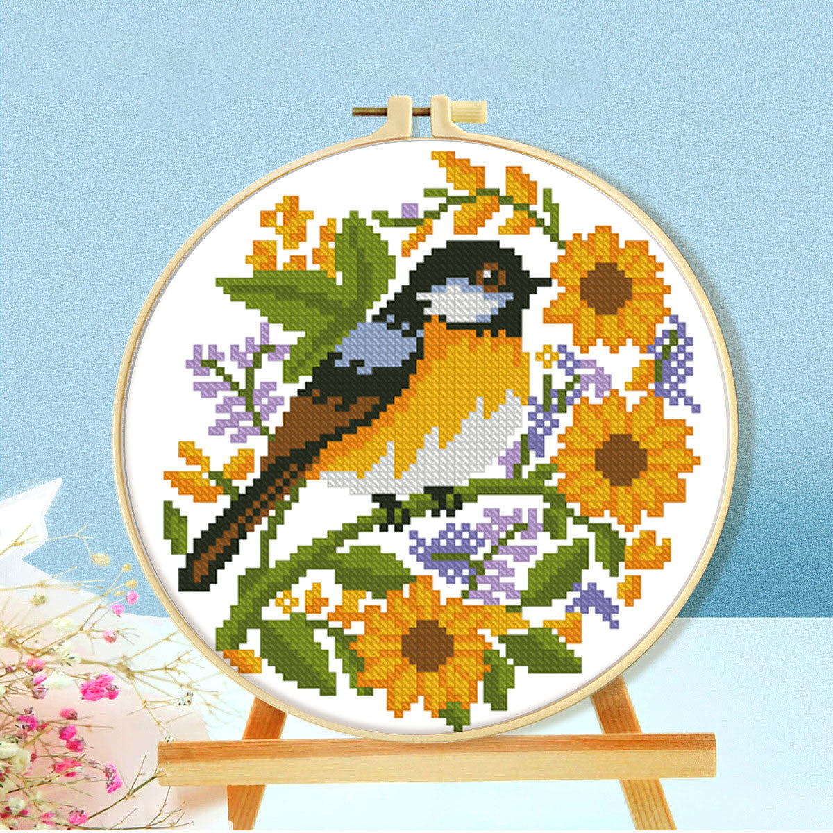 Cute Animal Friends Embroidery Kit