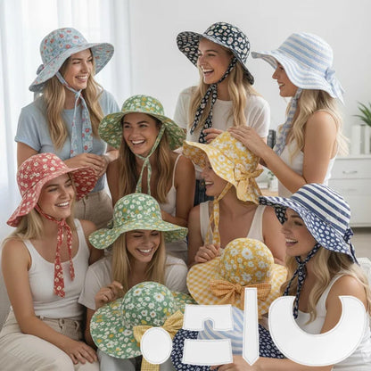 🌞50% OFF Summer Special Offer -  Bow Sunhat Template Cutting Ruler Set-With Instructions