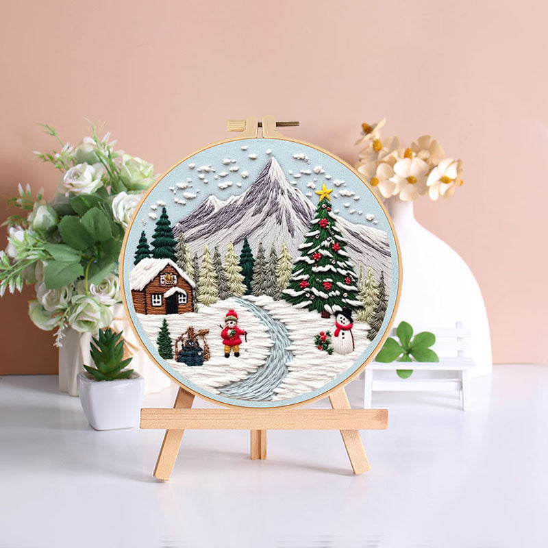 Winter Wonderland - Themed DIY Embroidery Kits