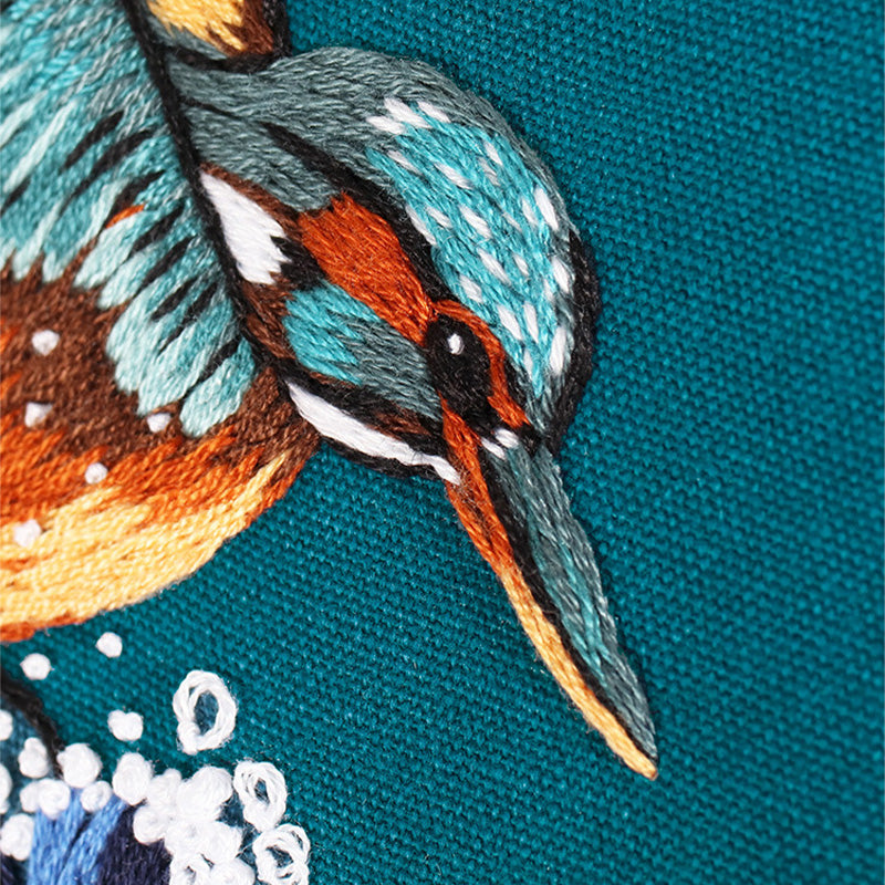 Aquatic Wonders Embroidery Kit: Craft Your Underwater Masterpiece
