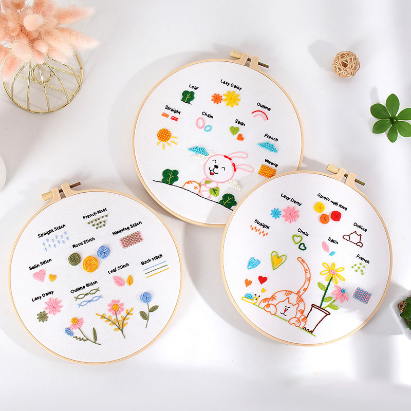 Stitch Sampler Embroidery Kit