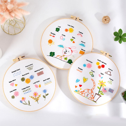 Stitch Sampler Embroidery Kit