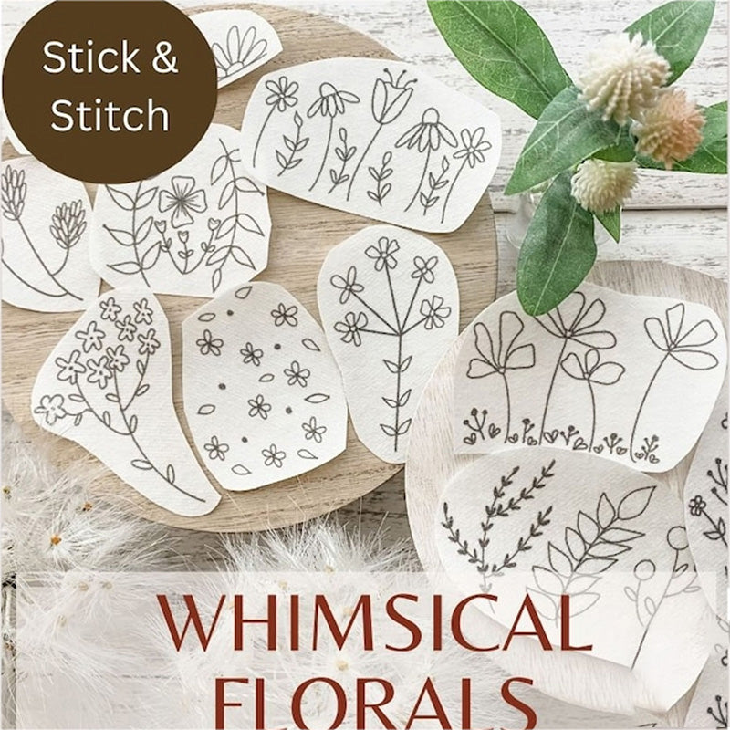 DIY Water-Soluble Printed Ten Flowers Embroidery