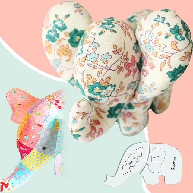 Memory Elephant Template Ruler Set - With Instructions