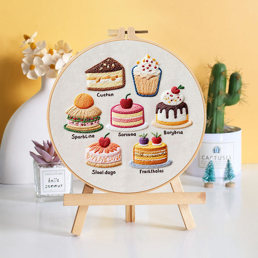 Sweet Treats - Themed DIY Embroidery Kits