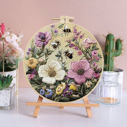 Wildflower Meadow Embroidery Kit