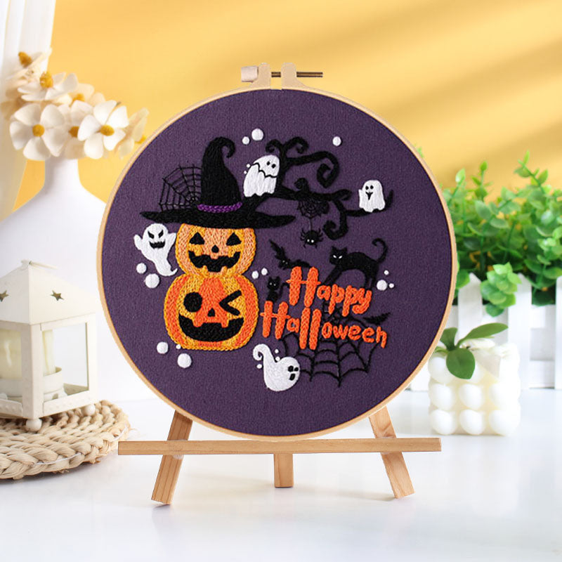 Happy Halloween - Themed DIY Embroidery Kits