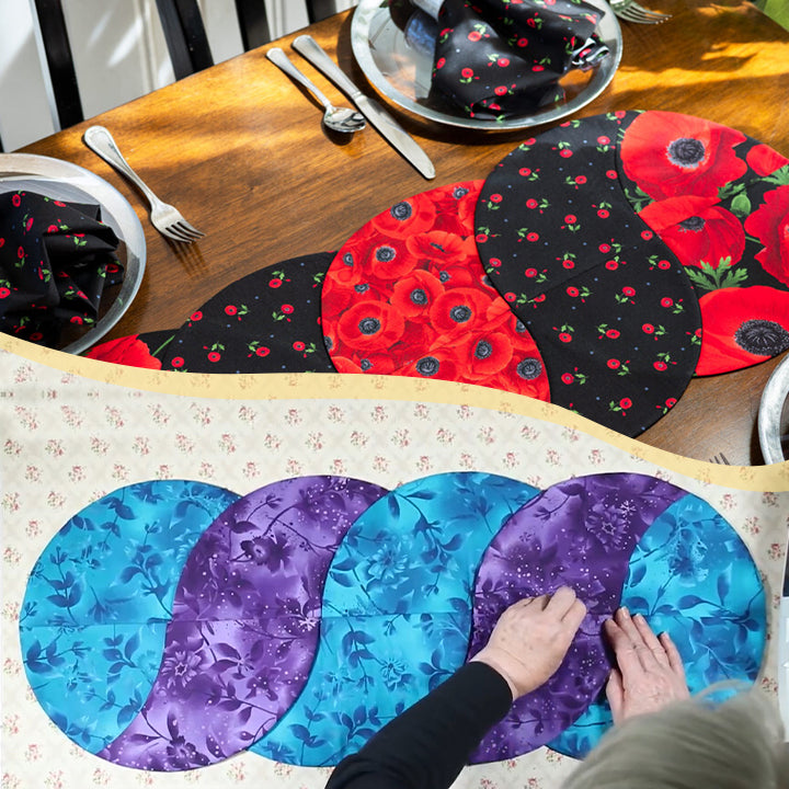 Tablecloth Braided Twist Template-With Instructions