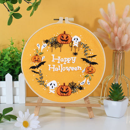 Haunted Halloween Embroidery Kit series for Beginners
