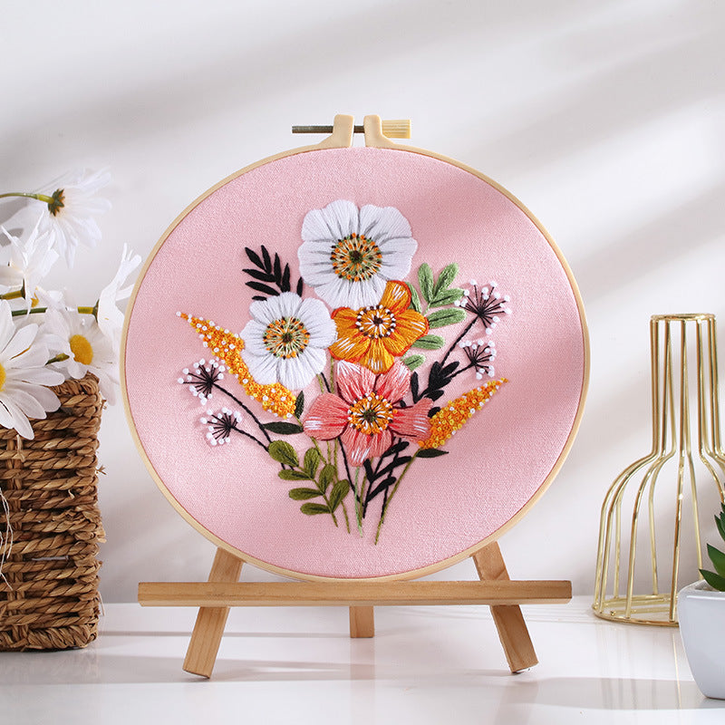 Floral  - Themed DIY Embroidery Kits