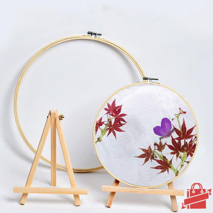 Vintage Bamboo Embroidery Hoops: Perfect for Your Crafting Needs!
