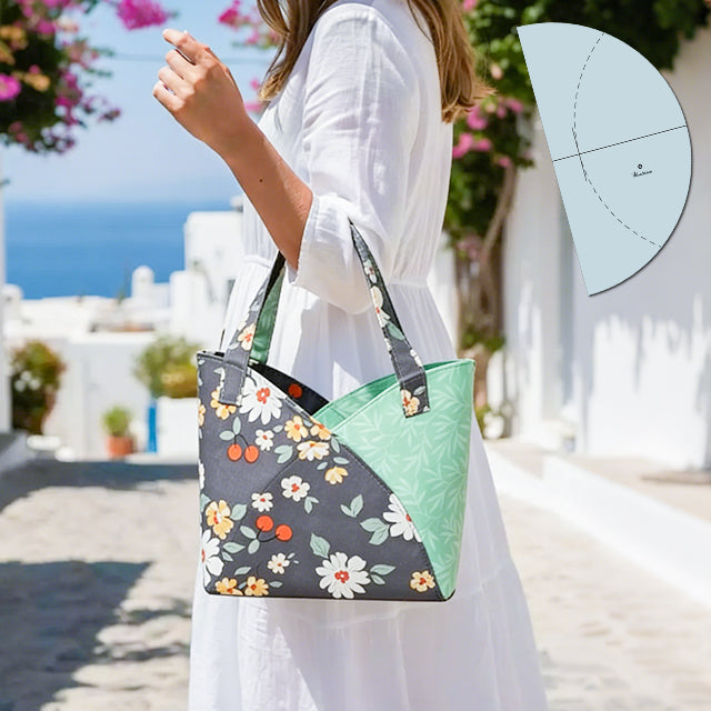 Quick & Easy Fabric Tote Bag Sewing Template – With Instructions