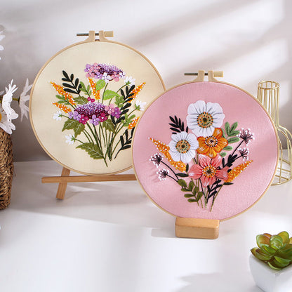 Floral  - Themed DIY Embroidery Kits