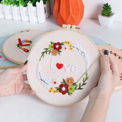 Love Blossoms Embroidery Kit: A Celebration of Creativity and Connection