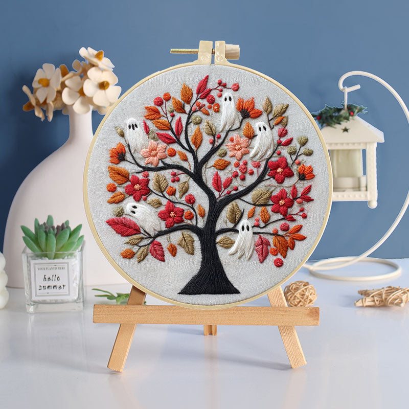 Ghostly Grove  Embroidery Kit