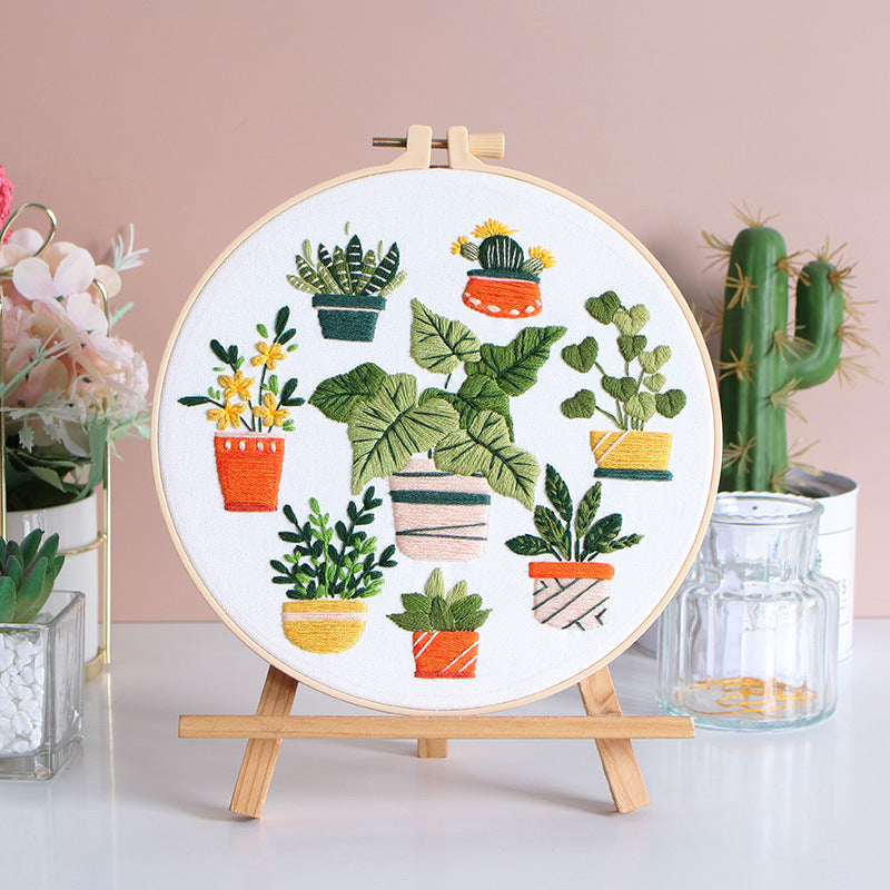 UrCustomHUB "Stitched Garden Dreams" Kit: A Blooming World in Your Hands