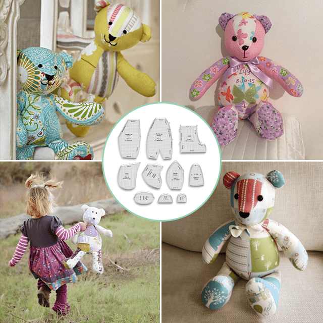 🔥50% OFF Limited Time Offer - Keepsakes made from family clothing - Acrylic Sewing Template (With Tutorial)