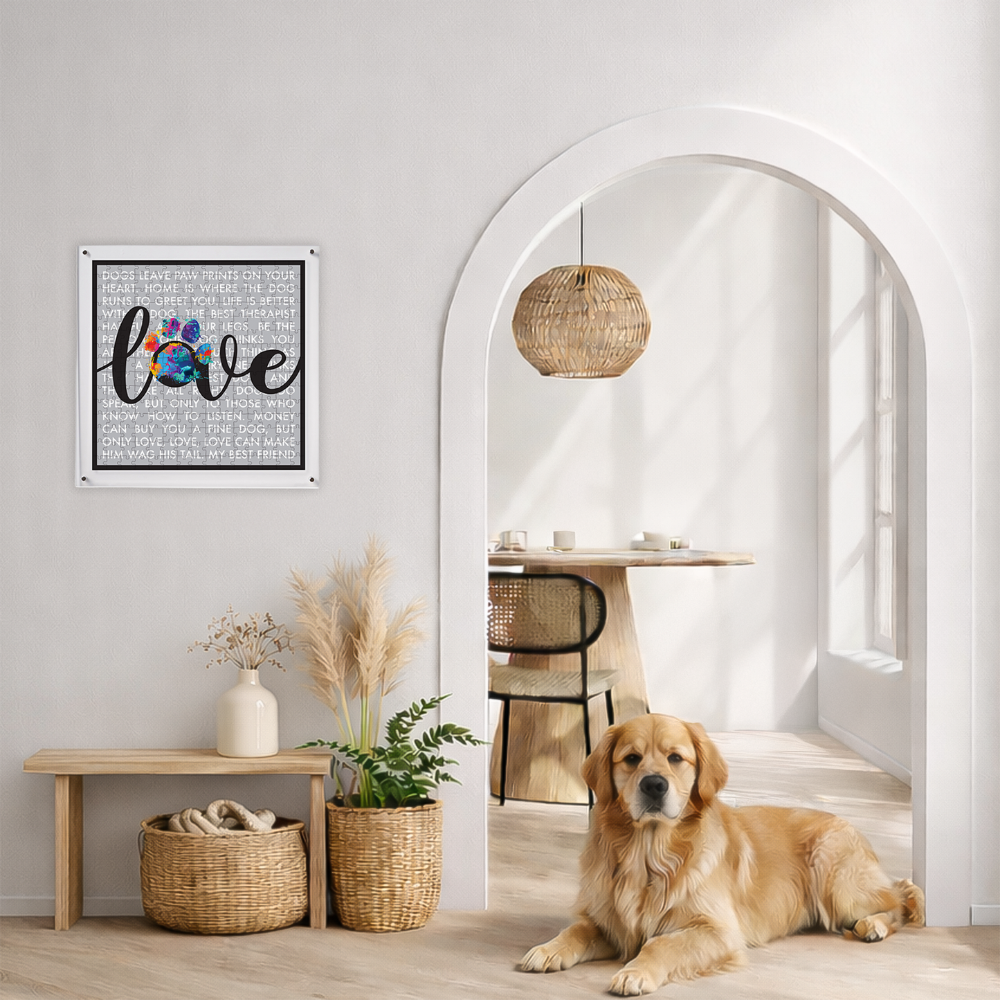Hangable Acrylic Puzzle | Paw & Love