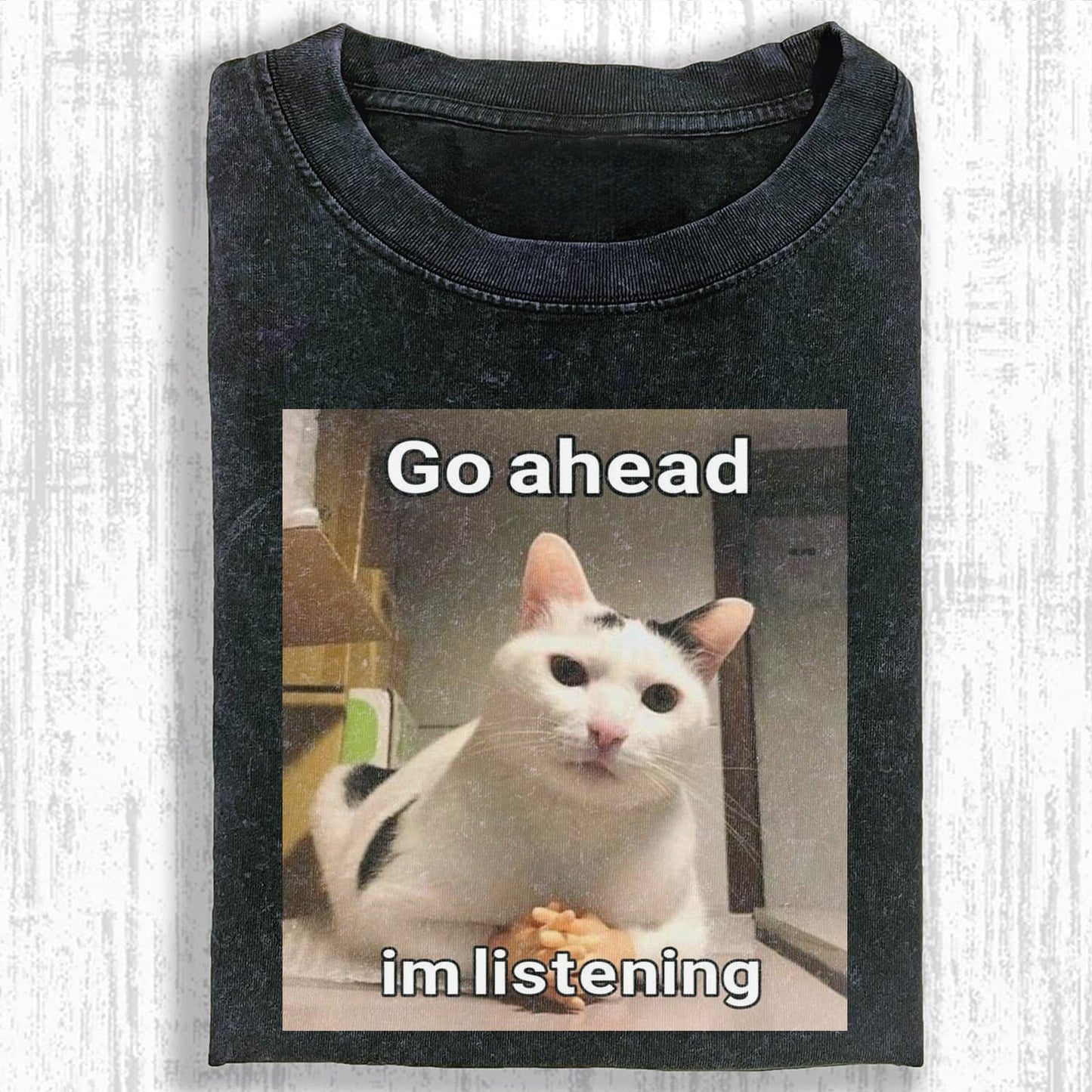 CAT MEME ICON T-SHIRT