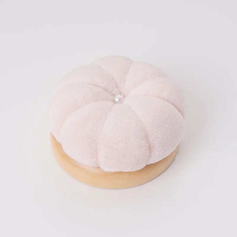 Wooden Pumpkin Pin Cushion