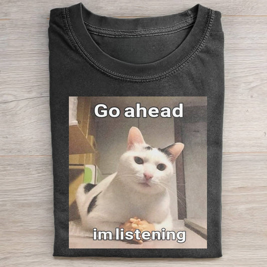 CAT MEME ICON T-SHIRT