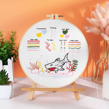 Beginner Stitch Practice Embroidery Kit