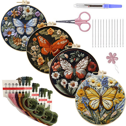 Wings Wonders Embroidery Kit