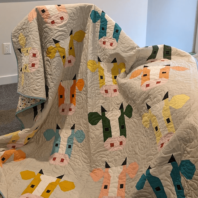 Annabelle Quilt Sewing Templates - With Instructions