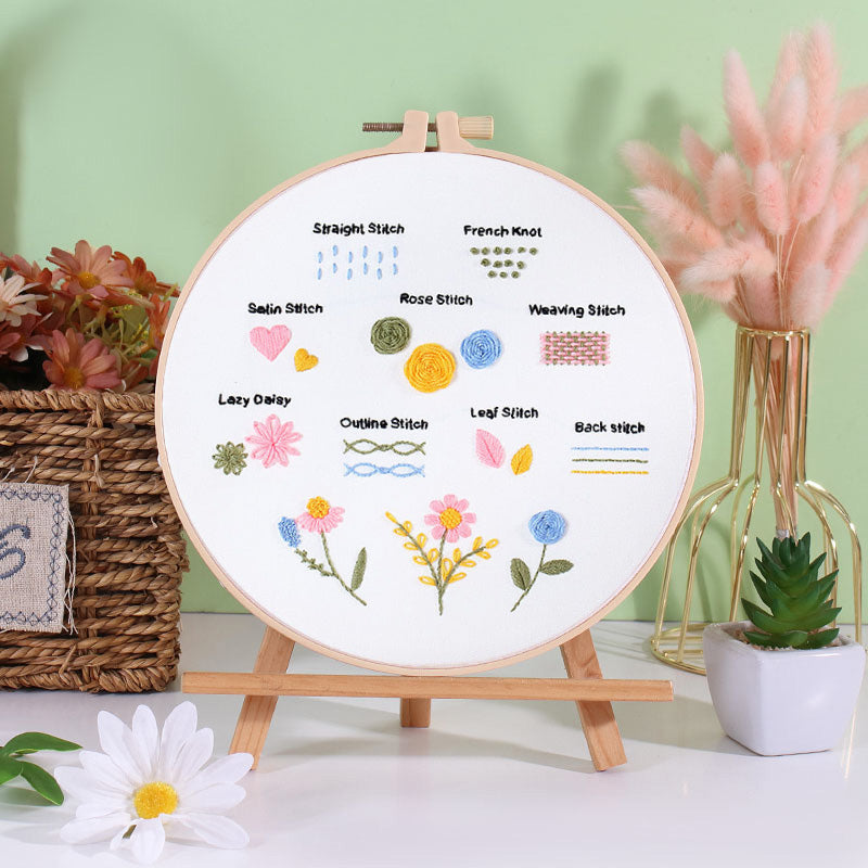 Stitch Sampler Embroidery Kit