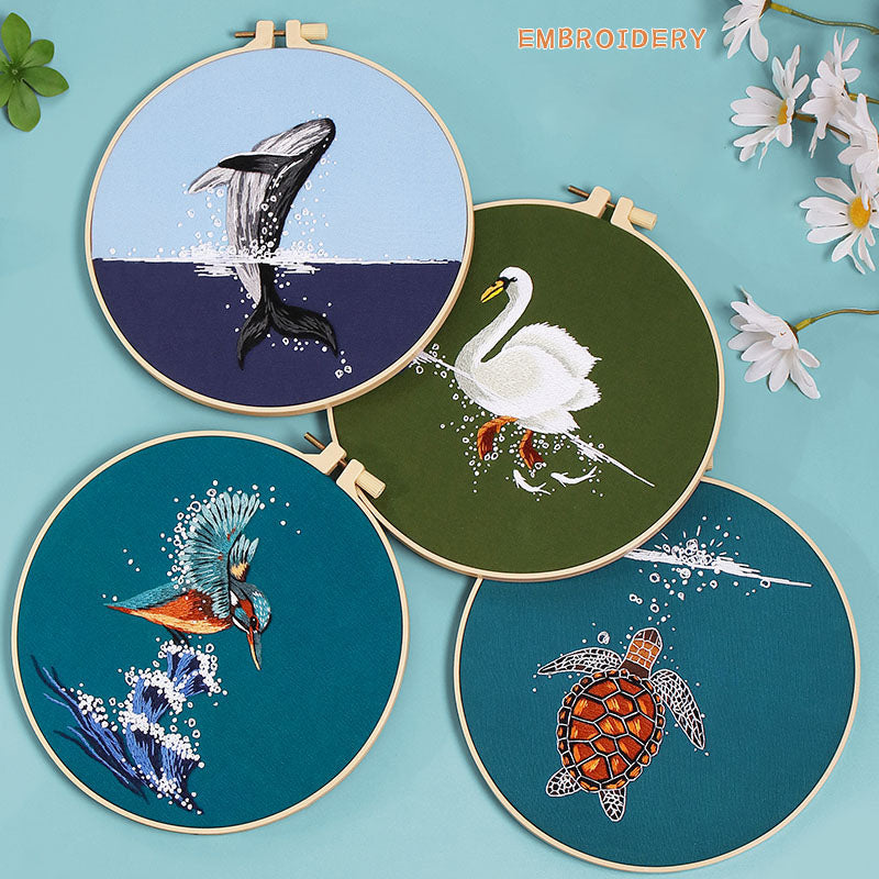 Underwater World - Themed DIY Embroidery Kits