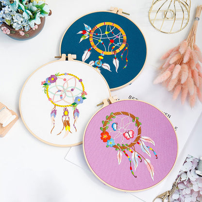 Whimsical Dreamcatcher - Themed DIY Embroidery Kits