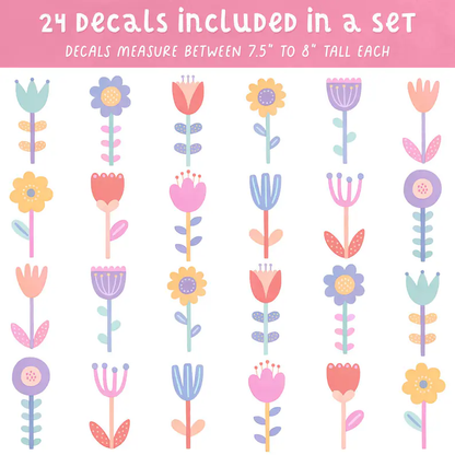 20 Sheets/Set Reusable and Removable Wall Stickers - Home Decoration
