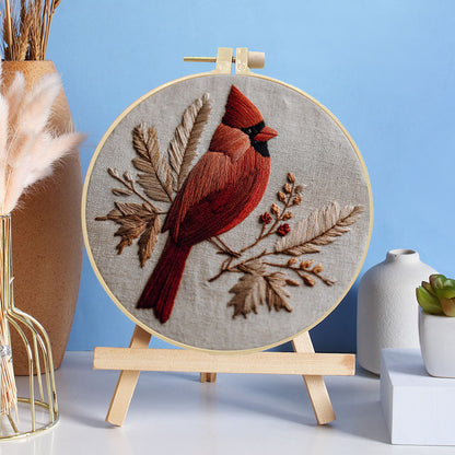 Vibrant Aviary Embroidery Kit
