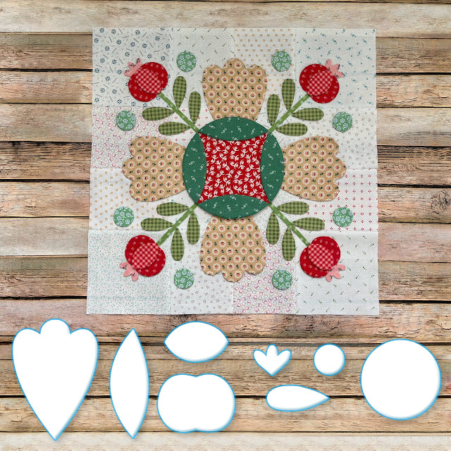 Prairie Meadow Sew Template Set - (With Instructions)