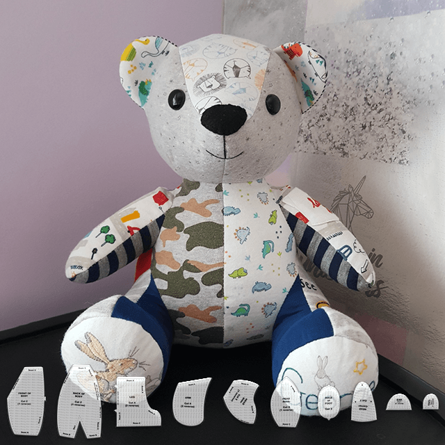 🔥50% OFF Limited Time Offer - Keepsakes made from family clothing - Acrylic Sewing Template (With Tutorial)