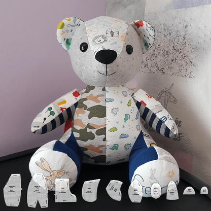 🔥50% OFF Limited Time Offer - Keepsakes made from family clothing - Acrylic Sewing Template (With Tutorial)