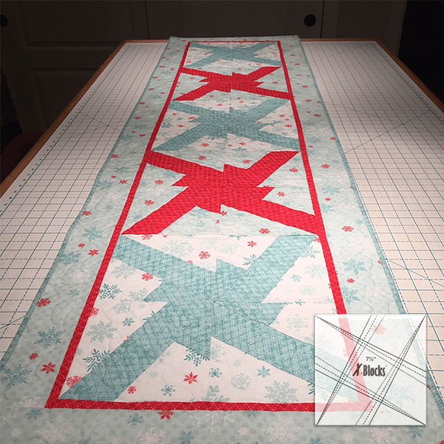X-Blocks Quilt Template Set - With Instructions