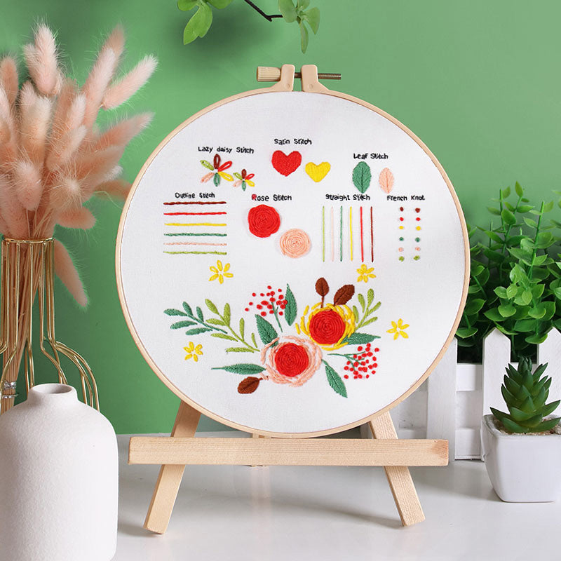 Embroidery Stitches Ocean Learner Kits for Beginner
