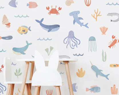 20 Sheets/Set Reusable and Removable Wall Stickers - Home Decoration