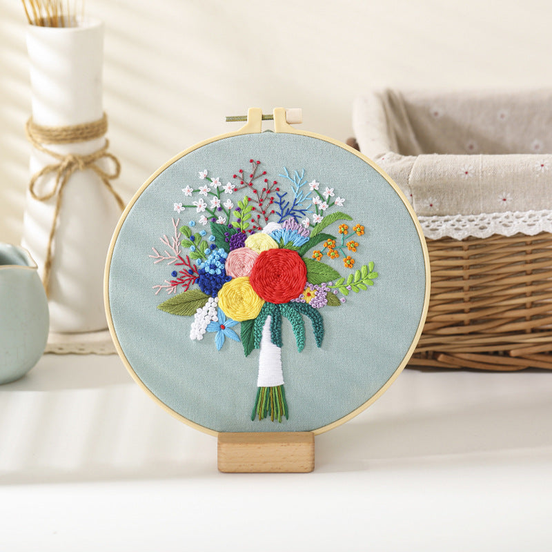 Bouquet - Themed DIY Embroidery Kits