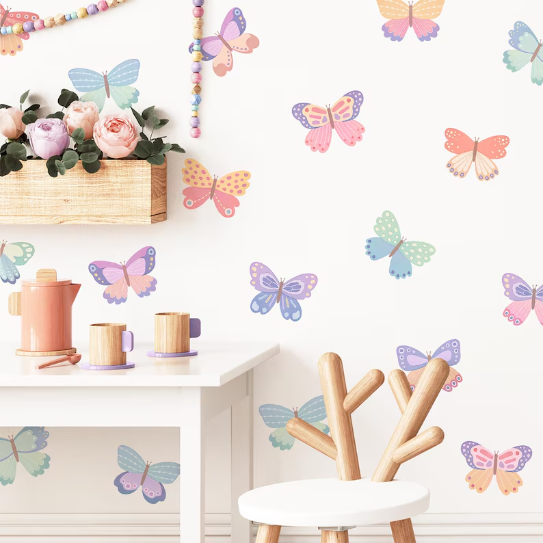 20 Sheets/Set Reusable and Removable Wall Stickers - Home Decoration