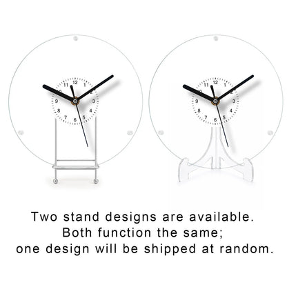 DIY Acrylic Puzzle Clock Kit - 250 Years Freedom