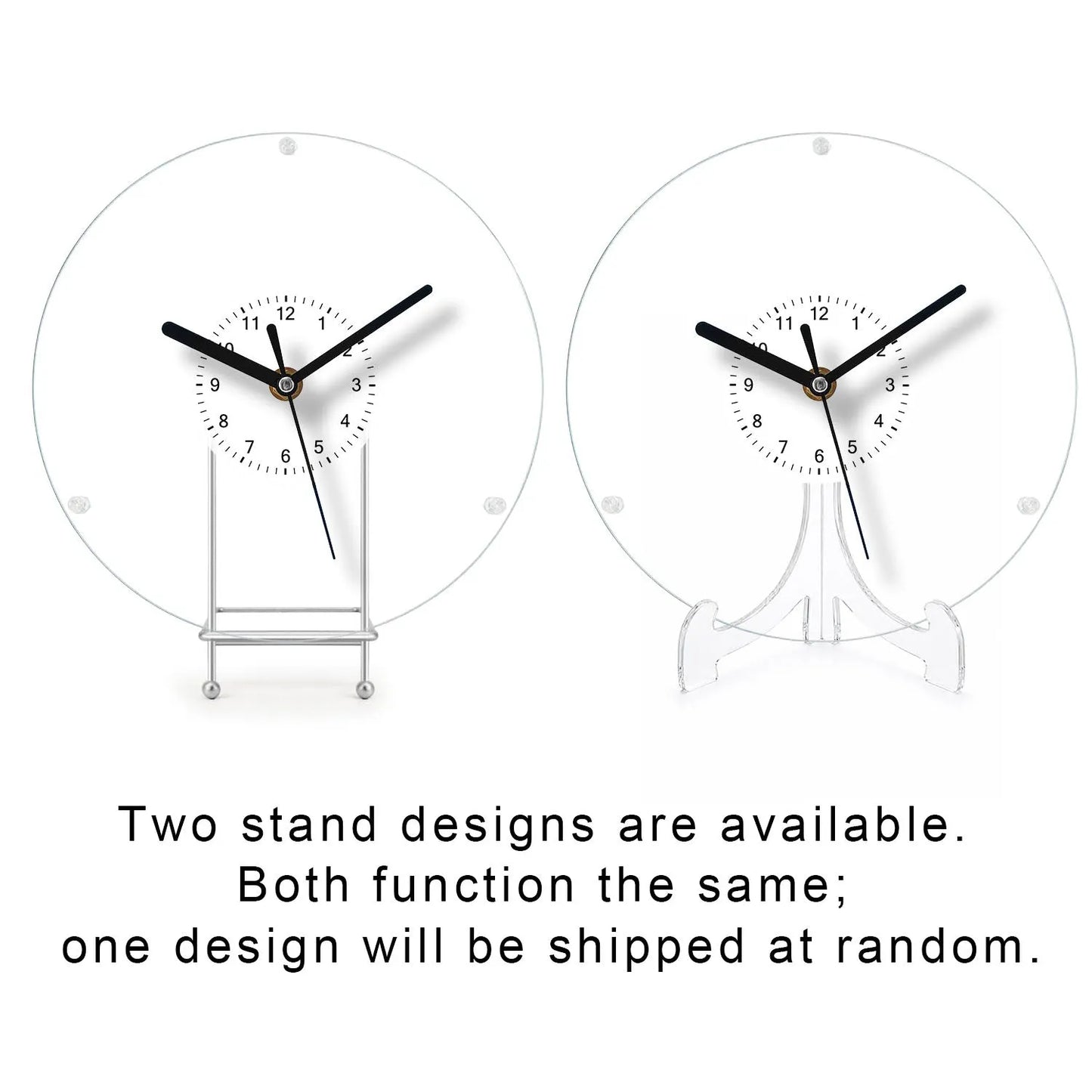 DIY Acrylic Puzzle Clock Kit - Winter Snowy Owls